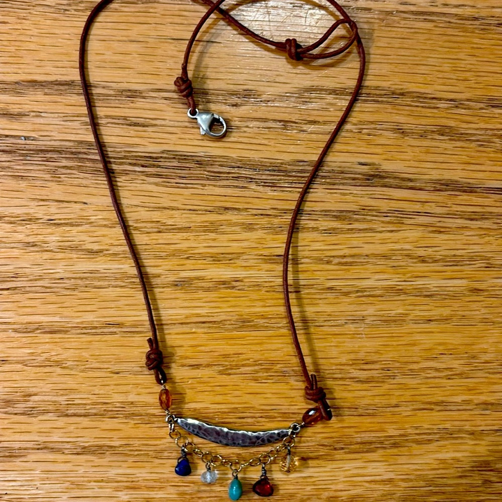 Jes Maharry.Beautiful JesMaharry necklace.  Its called” On the Curve”